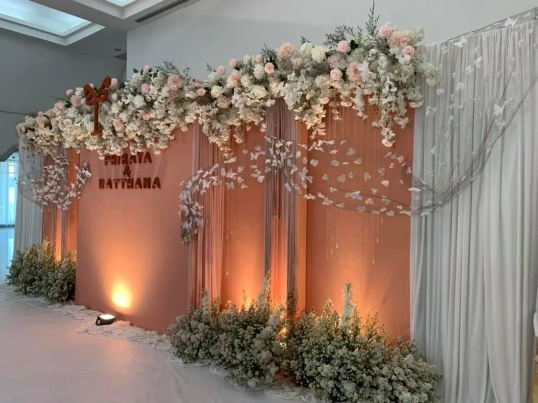 บรรยากาศงานแต่ง