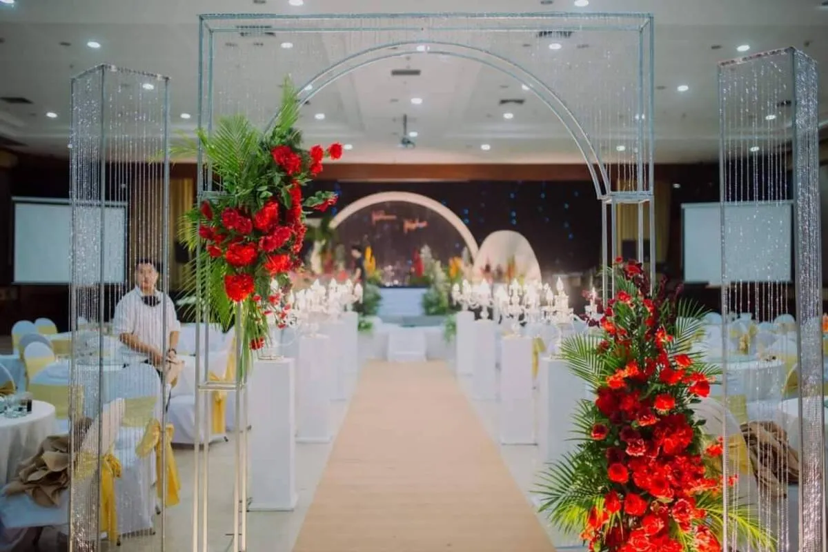 บรรยากาศงานแต่ง