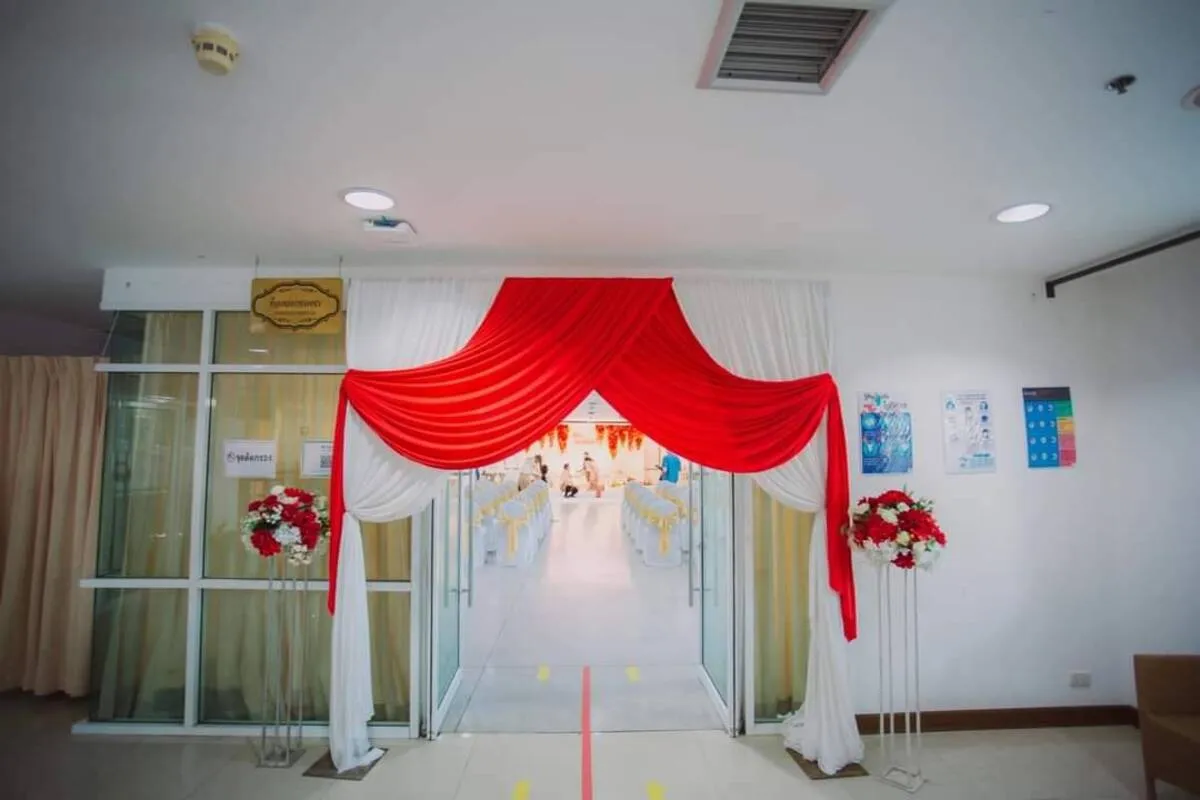 บรรยากาศงานแต่ง