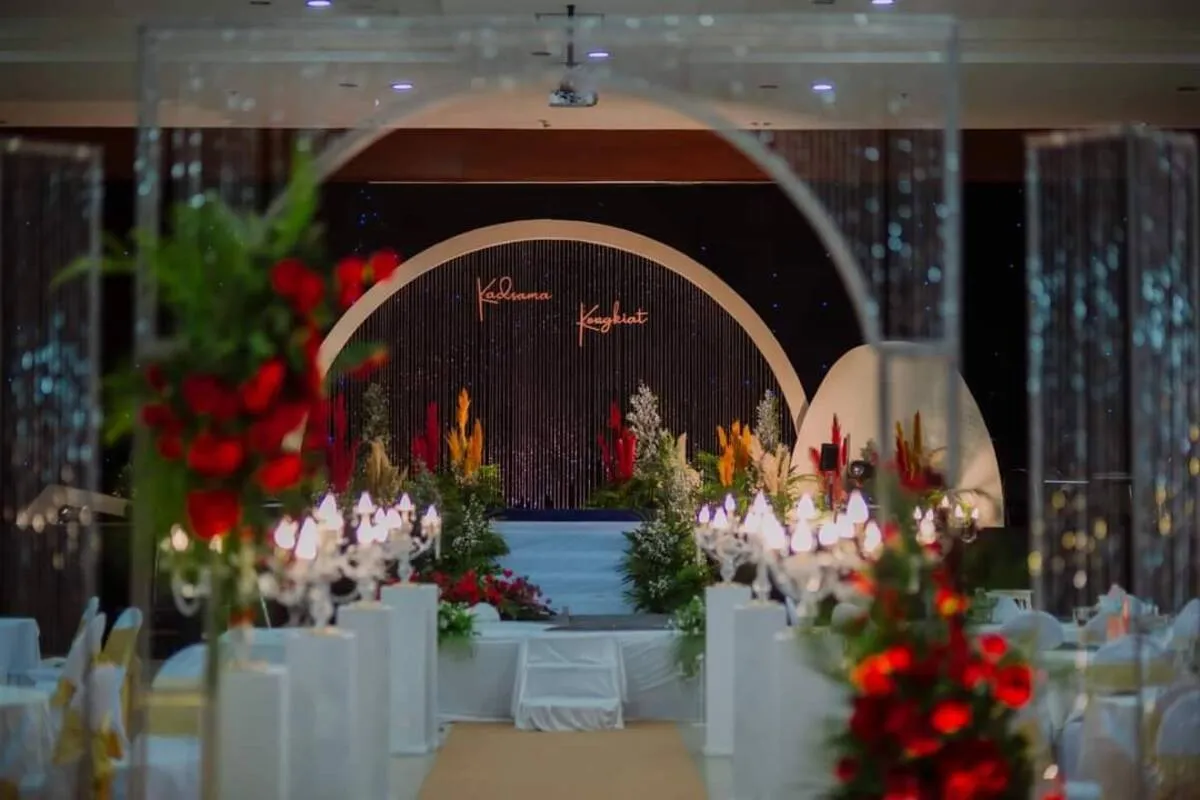 บรรยากาศงานแต่ง