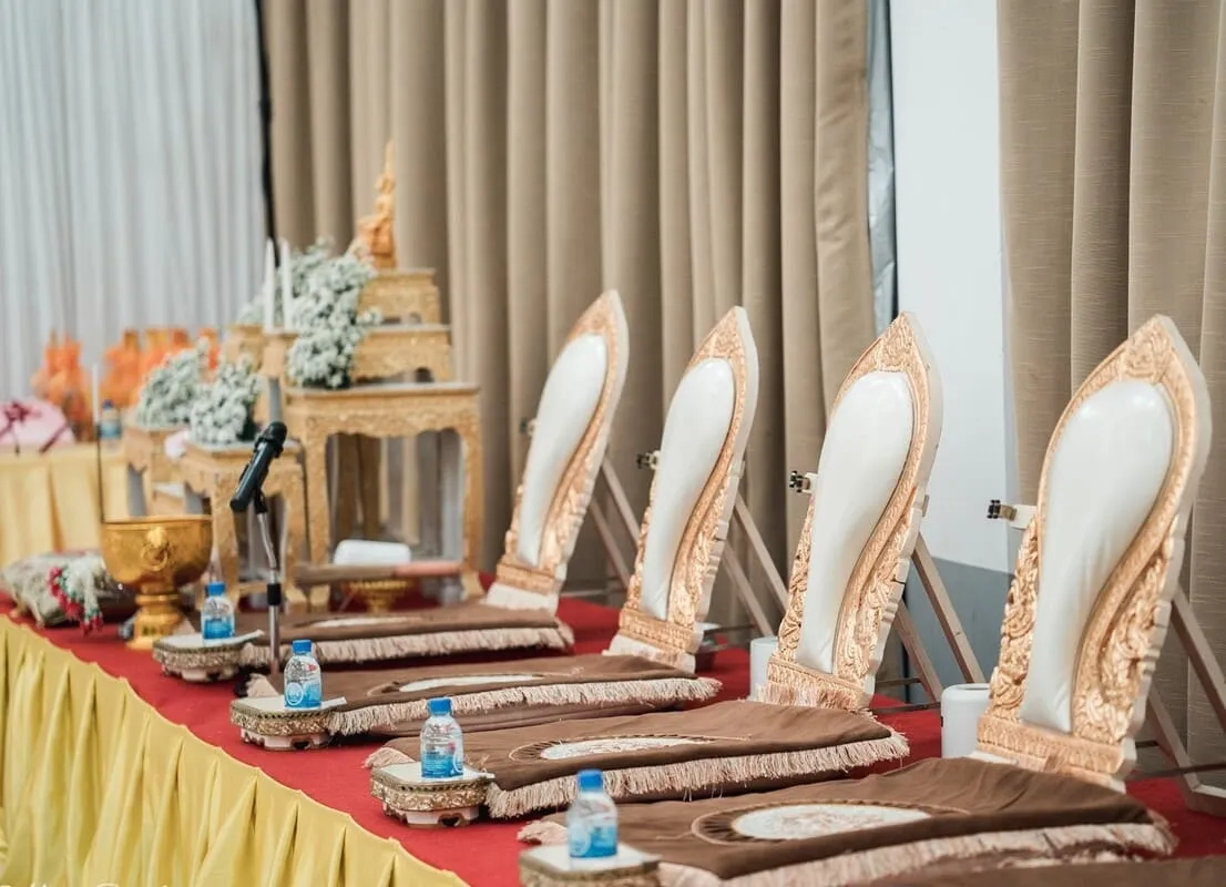 บรรยากาศงานแต่ง