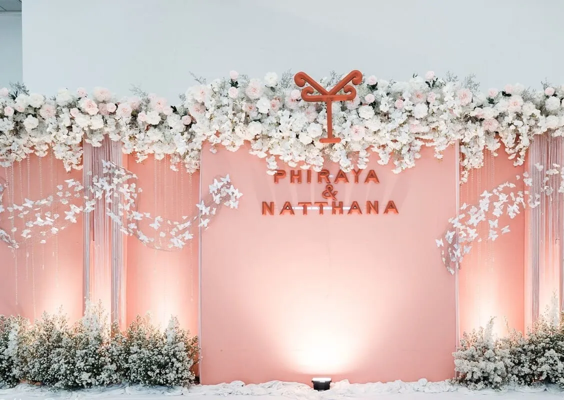 บรรยากาศงานแต่ง